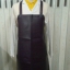 เอี้ยมหนังเทียม กันน้ำ กันน้ำมัน สายไขว้หลัง ขนาด 66 x 100 ซม.