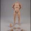 COOMODEL BD001, BD002 Narrow shoulders male Body 2.0