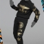 TIDE-ZONE A001-3,4 Street Fashion Black Outfits