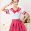 STU044 ชุดนักเรียนญี่ปุ่นเซเลอมูน สีขมพูน่ารัก