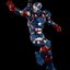 threezero 3Z02570C0 DLX The Infinity Saga - Iron Patriot