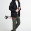 แจ็คเก็ตกันลม กันน้ำ Windbreaker Jacket สีดำ Black รหัส JK001