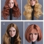 GACTOYS GC009A,B,C,D European and American Female Headsculpt