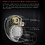 KZ Symphony หูฟัง IEMs Hybrid 2 ไดรเวอร์ Planar+Dynamic ให้รายละเอียดเสียงครบถ้วนชัดเจน ประกันศูนย์ไทย