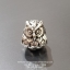 ตัวคั่นนกฮูกสไตล์แพนดอร่า Owl Pandora Inspired 925 Sterling Silver Size M