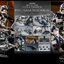 Hot Toys TMS077 1/6 Star Wars: The Clone Wars™ - Heavy Weapons Clone Trooper™ and BARC Speeder™ with Sidecar™
