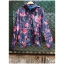 เสื้อแจ็คเก็ตผ้าร่มลายดอกสีสดใส เสื้อแจ็คเก็ตมีฮู้ด ( ฮู้ดถอดได้ค่ะ) เสื้อแจ็คเก็ตผู้หญิง