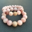 Rose Quartz Madagascar A โรสควอตซ์ มาดากัสการ์ 12 มม A รักและให้อภัย ประดับลูกบอลฝังเพชรงานประณีต CZ
