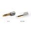 DD DJ65A AL อะแดปเตอร์แปลง 6.35 Male เป็นมาตรฐาน 3.5 Female สำหรับเครื่องเสียง