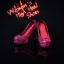 Mini Times toys P-001 Sequined gold silk crystal high heels