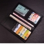 พร้อมส่ง กระเป๋าสตางค์นักธุรกิจผู้ชาย ใบยาว เรียบบาง ใส่บัตรเครดิตได้เยอะ แฟชั่นเกาหลี ยี่ห้อ GESIDUN
