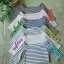 มาแว๊ววว รุ่นฮิตติดตู้ทุกคน มีกี่สีจัดให้หมด เสื้อยืดคอปาดแขนสามส่วนลายริ้ว ใส่ง่าย ผ้าสบายๆไม่อึดอัด จัดเลยจ้า