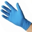 ถุงมือยางไนไตรสีฟ้า safe-flex 100 ชิ้น/กล่อง ชนิดไม่มีแป้ง ถุงมือไนไตร ถุงมือยาง ถุงมือทำอาหาร ทนกรด น้ำมัน เครื่องอบฆ่าเชื้อ