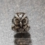 ตัวคั่นนกฮูกสไตล์แพนดอร่า Owl Pandora Inspired 925 Sterling Silver Size M