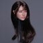 SUPER DUCK SDH049-C Black Long Hair Female Headsculpt