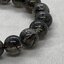 Rutilated Quartz Black ไหมดำ หรือ แก้วขนเหล็ก ไหมเส้นละเอียด อัดแน่นมากๆ AAA 9 มม สุดยอดของหินปกป้องและป้องกันภัย I