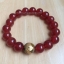 Carnelian &Tiger Eye คาร์เนเลียน 10 มม ไทเกอร์อาย 12 มม หินตาเสือ แกะลายมังกรมั่งคั่ง 1 ตัว ความหมายดีมากๆ ทำมาค้าขึ้น ร่ำรวยเงินทอง พรั่งพร้อมลาภยศวาสนา เสริมด้วยคาร์เนเลี่ยน เทวีแห่งความอุดมสมบูรณ์
