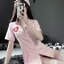NURSE121ชุดพยาบาลสีชมพูแบบเดรส งานน่ารักๆ
