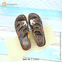 รับประกันความนุ่มสบาย ทรงปกติ Zenachooรุ่น Say Hi สูง 2 นิ้ว น่ารักมากรองเท้าสุขภาพ หนังแท้ทั้งคู่ รับประกันความนุ่มสบาย ทรงปกติ Zenachooรุ่น Say Hi สูง 2 นิ้ว น่ารักมากรองเท้าสุขภาพ หนังแท้ทั้งคู่