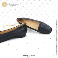 ทรงใหญ่ ลด 1 ไซส์ เปลี่ยนไซส์ได้-ไม่รับคืน Zenachoo รุ่น Renny สูง 1 นิ้ว รองเท้าหนังแกะแท้ หนังนิ่ม พื้นนุ่ม ทรงใหญ่ ลด 1 ไซส์ เปลี่ยนไซส์ได้-ไม่รับคืน Zenachoo รุ่น Renny สูง 1 นิ้ว รองเท้าหนังแกะแท้ หนังนิ่ม พื้นนุ่ม