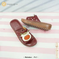 ZENACHOO Leather Health Sandals รุ่น Reindeer รองเท้าแตะหนังแท้เพื่อสุขภาพ พื้นนุ่ม รองรับอุ้งเท้า