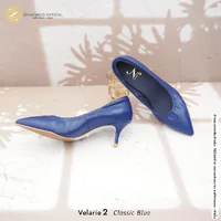 ทรงปกติ เปลี่ยนไซซ์ได้ ไม่รับคืนสินค้า Zenachoo รองเท้าหนังแกะแท้ รุ่น Velarie2 สูง 2 นิ้ว สี Classic blue ทรงสวยมาก ทรงปกติ เปลี่ยนไซซ์ได้ ไม่รับคืนสินค้า Zenachoo รองเท้าหนังแกะแท้ รุ่น Velarie2 สูง 2 นิ้ว สี Classic blue ทรงสวยมาก