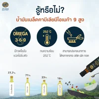 ภัทรพัฒน์ น้ำมันเมล็ดชา Camellia Oleifera Seed Oil 250 มล. ภัทรพัฒน์ น้ำมันเมล็ดชา Camellia Oleifera Seed Oil 250 มล.