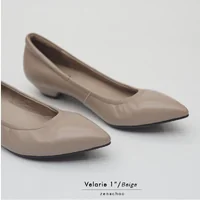 ทรงปกติ เปลี่ยนไซส์ได้-ไม่รับคืน Zenachoo รุ่นขายดี Velarie1 สูง 1นิ้ว สี Beige รองเท้าหัวแหลมหนังแกะแท้ ทรงปกติ เปลี่ยนไซส์ได้-ไม่รับคืน Zenachoo รุ่นขายดี Velarie1 สูง 1นิ้ว สี Beige รองเท้าหัวแหลมหนังแกะแท้