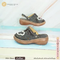 รองเท้าผู้หญิงZenachoo รุ่น Mini Bear ส้นสูง 2 นิ้ว รองเท้าเพื่อสุขภาพ นุ่ม ใส่สบาย ไม่เมื่อย รองเท้าแฟชั่น ลายหมี
