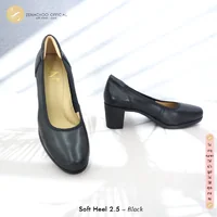 ทรงปกติ เปลี่ยนไซส์ได้-ไม่รับคืน Zenachoo รุ่น Soft Heels สูง 2.5 นิ้ว หนังแกะแท้ ใส่สบาย ทรงปกติ เปลี่ยนไซส์ได้-ไม่รับคืน Zenachoo รุ่น Soft Heels สูง 2.5 นิ้ว หนังแกะแท้ ใส่สบาย