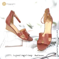 ทรงปกติ สินค้าลดราคา ไม่รับเปลี่ยน-คืน ทุกกรณึ รุ่นขายดี Legend Ankle Strap สูง 2 นิ้ว ส้นเตารีด รองเท้าหนังแกะแท้ ทรงปกติ สินค้าลดราคา ไม่รับเปลี่ยน-คืน ทุกกรณึ รุ่นขายดี Legend Ankle Strap สูง 2 นิ้ว ส้นเตารีด รองเท้าหนังแกะแท้