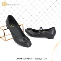 รุ่นใหม่ ใส่ได้ 2 แบบ ทรงปกติ เปลี่ยนไซส์ได้-ไม่รับคืน Zenachoo สูง 1 นิ้ว รุ่น Jinny Duo Flat รองเท้าหนังแกะ ทรงสวยมาก รุ่นใหม่ ใส่ได้ 2 แบบ ทรงปกติ เปลี่ยนไซส์ได้-ไม่รับคืน Zenachoo สูง 1 นิ้ว รุ่น Jinny Duo Flat รองเท้าหนังแกะ ทรงสวยมาก