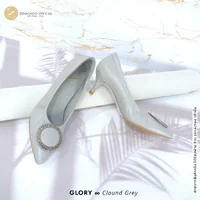 ทรงปกติ:เปลี่ยนไซส์ได้-ไม่รับคืน Zenachoo รุ่น Glory สูง 2 นิ้ว รองเท้าหนังแกะแท้ หน้ากว้างไม่บีบเท้า หนังนิ่มมาก