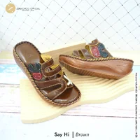 รับประกันความนุ่มสบาย ทรงปกติ Zenachooรุ่น Say Hi สูง 2 นิ้ว น่ารักมากรองเท้าสุขภาพ หนังแท้ทั้งคู่ รับประกันความนุ่มสบาย ทรงปกติ Zenachooรุ่น Say Hi สูง 2 นิ้ว น่ารักมากรองเท้าสุขภาพ หนังแท้ทั้งคู่