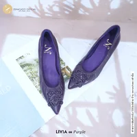 ทรงปกติ เปลี่ยนไซส์ได้-ไม่รับคืน Zenachoo รุ่น Livia สูง 2 นิ้ว รองเท้าหนังแกะแท้ หน้ากว้างไม่บีบเท้า หนังนิ่มมาก ทรงปกติ เปลี่ยนไซส์ได้-ไม่รับคืน Zenachoo รุ่น Livia สูง 2 นิ้ว รองเท้าหนังแกะแท้ หน้ากว้างไม่บีบเท้า หนังนิ่มมาก