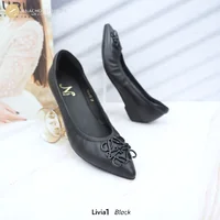 ทรงปกติ เปลี่ยนไซซ์ได้ ไม่รับคืนสินค้า Zenachoo รองเท้าหนังแกะแท้ รุ่น Livia1 สูง 1 นิ้ว ทรงสวยมาก ทรงปกติ เปลี่ยนไซซ์ได้ ไม่รับคืนสินค้า Zenachoo รองเท้าหนังแกะแท้ รุ่น Livia1 สูง 1 นิ้ว ทรงสวยมาก