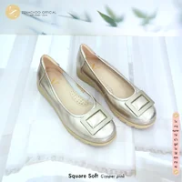 Zenachoo รุ่น Square Soft รองเท้าคัชชูหนังแกะแท้ รองเท้าทำงานเพื่อสุขภาพ ความสูง 1.5 นิ้ว นุ่ม เบา ใส่เที่ยว เดินสบาย Zenachoo รุ่น Square Soft รองเท้าคัชชูหนังแกะแท้ รองเท้าทำงานเพื่อสุขภาพ ความสูง 1.5 นิ้ว นุ่ม เบา ใส่เที่ยว เดินสบาย