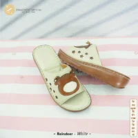 ZENACHOO Leather Health Sandals รุ่น Reindeer รองเท้าแตะหนังแท้เพื่อสุขภาพ พื้นนุ่ม รองรับอุ้งเท้า