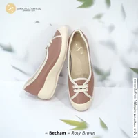 ทรงปกติ เปลี่ยนไซส์ได้-ไม่รับคืน Zenachoo รุ่น Becham สูง 1.5 นิ้ว คัทชูแนวสปอร์ต นิ่มมากกท้าให้ลอง