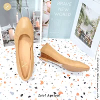 ทรงปกติ เปลี่ยนไซส์ได้ ไม่รับคืน Zenachoo รุ่นขายดี Zoie1 ส้นเตารีดสูง 1นิ้ว รองเท้าหนังแกะแท้ ทรงปกติ เปลี่ยนไซส์ได้ ไม่รับคืน Zenachoo รุ่นขายดี Zoie1 ส้นเตารีดสูง 1นิ้ว รองเท้าหนังแกะแท้