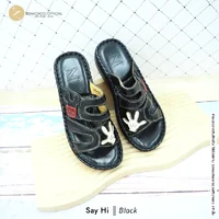 รับประกันความนุ่มสบาย ทรงปกติ Zenachooรุ่น Say Hi สูง 2 นิ้ว น่ารักมากรองเท้าสุขภาพ หนังแท้ทั้งคู่ รับประกันความนุ่มสบาย ทรงปกติ Zenachooรุ่น Say Hi สูง 2 นิ้ว น่ารักมากรองเท้าสุขภาพ หนังแท้ทั้งคู่