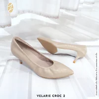 ทรงปกติ เปลี่ยนไซส์ได้-ไม่รับคืน Zenachoo รุ่นขายดี Velarie Croc 2 สูง 2นิ้ว รองเท้าหนังจระเข้ สวยหรู นิ่มสบาย ทรงปกติ เปลี่ยนไซส์ได้-ไม่รับคืน Zenachoo รุ่นขายดี Velarie Croc 2 สูง 2นิ้ว รองเท้าหนังจระเข้ สวยหรู นิ่มสบาย