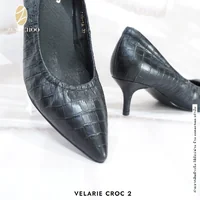 ทรงปกติ เปลี่ยนไซส์ได้-ไม่รับคืน Zenachoo รุ่นขายดี Velarie Croc 2 สูง 2นิ้ว รองเท้าหนังจระเข้ สวยหรู นิ่มสบาย ทรงปกติ เปลี่ยนไซส์ได้-ไม่รับคืน Zenachoo รุ่นขายดี Velarie Croc 2 สูง 2นิ้ว รองเท้าหนังจระเข้ สวยหรู นิ่มสบาย