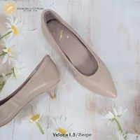 พร้อมส่ง เปลี่ยนไซส์ได้ ไม่รับคืน Zenachoo รุ่น Velarie1.5 สูง 1 นิ้วครึ่ง รองเท้าหนังแกะ คัทชูหัวแหลม พร้อมส่ง เปลี่ยนไซส์ได้ ไม่รับคืน Zenachoo รุ่น Velarie1.5 สูง 1 นิ้วครึ่ง รองเท้าหนังแกะ คัทชูหัวแหลม