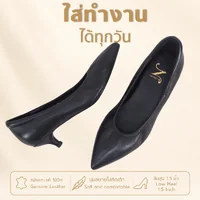 พร้อมส่ง เปลี่ยนไซส์ได้ ไม่รับคืน Zenachoo รุ่น Velarie1.5 สูง 1 นิ้วครึ่ง รองเท้าหนังแกะ คัทชูหัวแหลม พร้อมส่ง เปลี่ยนไซส์ได้ ไม่รับคืน Zenachoo รุ่น Velarie1.5 สูง 1 นิ้วครึ่ง รองเท้าหนังแกะ คัทชูหัวแหลม