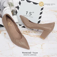 ทรงปกติ เปลี่ยนไซส์ได้-ไม่รับคืน Zenachoo Vanessa2 สี Taupe สูง 2 นิ้ว รองเท้าหนังแกะนิ่ม หัวแหลมทรงสวย ทรงปกติ เปลี่ยนไซส์ได้-ไม่รับคืน Zenachoo Vanessa2 สี Taupe สูง 2 นิ้ว รองเท้าหนังแกะนิ่ม หัวแหลมทรงสวย