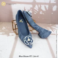 ทรงปกติ เปลี่ยนไซซ์ได้ ไม่รับคืนสินค้า Zenachoo รองเท้าหนังแกะแท้ ลายผ้ายีนส์ รุ่น Blue Bloom Series หลายความสูง ทรงสวยมาก ทรงปกติ เปลี่ยนไซซ์ได้ ไม่รับคืนสินค้า Zenachoo รองเท้าหนังแกะแท้ ลายผ้ายีนส์ รุ่น Blue Bloom Series หลายความสูง ทรงสวยมาก