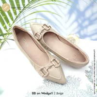 รุ่นขายดี ปรับความสูง ทรงปกติ เปลี่ยนไซส์ได้-ไม่รับคืน พื้นนิ่ม Zenachoo BB on Wedge1 สูง 1 นิ้ว รองเท้าหนังแกะแท้ ใส่สบายมาก รุ่นขายดี ปรับความสูง ทรงปกติ เปลี่ยนไซส์ได้-ไม่รับคืน พื้นนิ่ม Zenachoo BB on Wedge1 สูง 1 นิ้ว รองเท้าหนังแกะแท้ ใส่สบายมาก