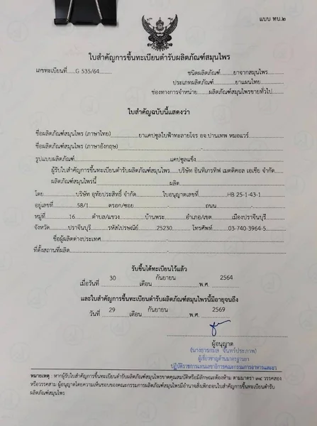 เครื่องดื่มผงชง 300 จำพวก ตราปานเทพ บรรจุ 30 ซอง image 6