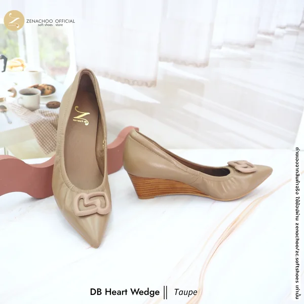 Zenachoo รุ่น DB Heart รองเท้าคัทชูหัวแหลมหน้ากว้าง หนังแกะนิ่มพิเศษ เบา ส้น 1 นิ้ว และส้นเตารีด 2 นิ้ว เปลี่ยนไซซ์ได้ image 8 Zenachoo รุ่น DB Heart รองเท้าคัทชูหัวแหลมหน้ากว้าง หนังแกะนิ่มพิเศษ เบา ส้น 1 นิ้ว และส้นเตารีด 2 นิ้ว เปลี่ยนไซซ์ได้ image 8